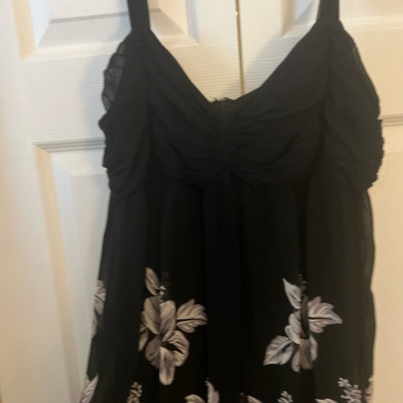Eva Blue dress, size 16. Worn twice. Excellent condition. Very pretty - Picture 3 of 4